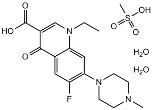 Pefloxacin Mesylate Dihydrate 149676-40-4